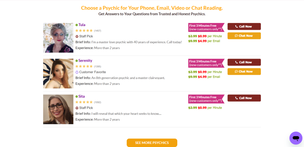 psychicoz - best Psychic Reading Websites
